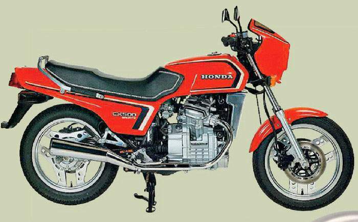 Honda 500 on sale cx 1982